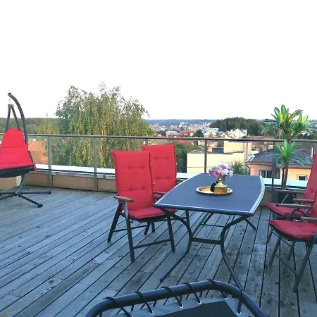 Διαμέρισμα Luxury Penthouse With Large Terrace & Panoramic Old Town View