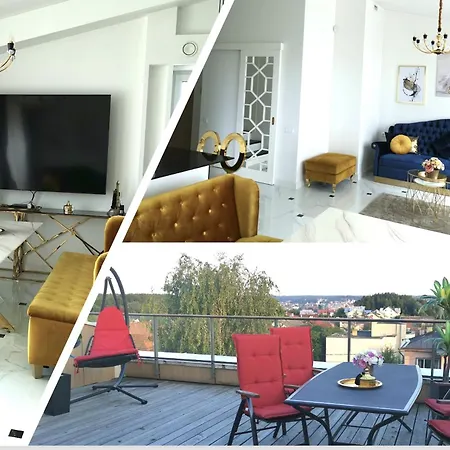 Luxury Penthouse With Large Terrace & Panoramic Old Town View *