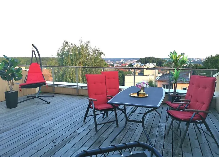 Apartmán Luxury Penthouse With Large Terrace & Panoramic Old Town View